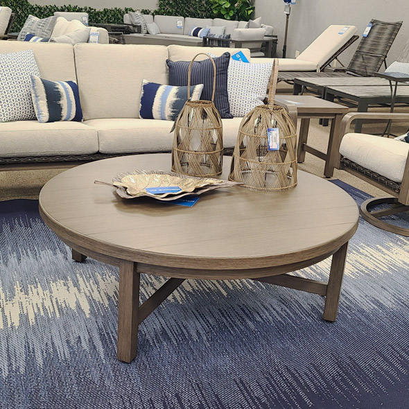 Ebel Trevi 50" Round Coffee Table Outdoor Furniture Sunnyland Outdoor